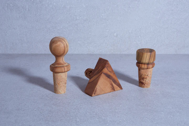 Olivewood Wine Stopper（ 橄榄木酒塞）